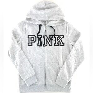 PINK zip up sweatshirt